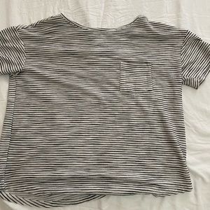 Old Navy Black/White T-shirt